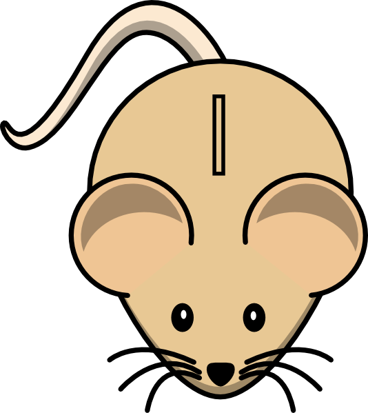 Cartoon Mice Clip Art Free - Cartoon Mouse (534x599)
