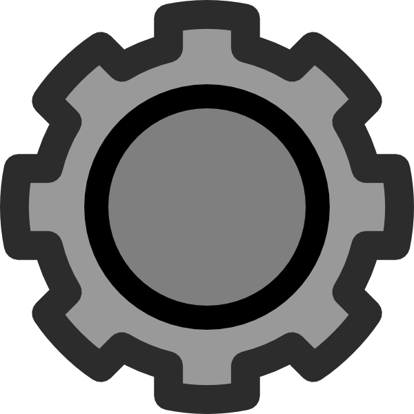 Cog Clip Art At Clker - Gear (600x600)