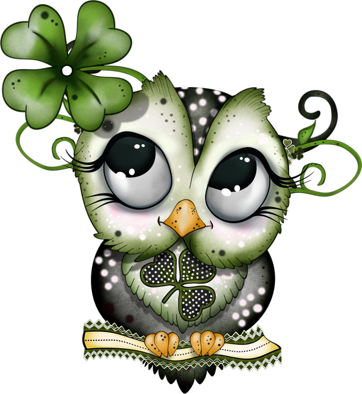 Elegant Owl By Vian - Zezete2 Centerblog Png Dolls (735x800)