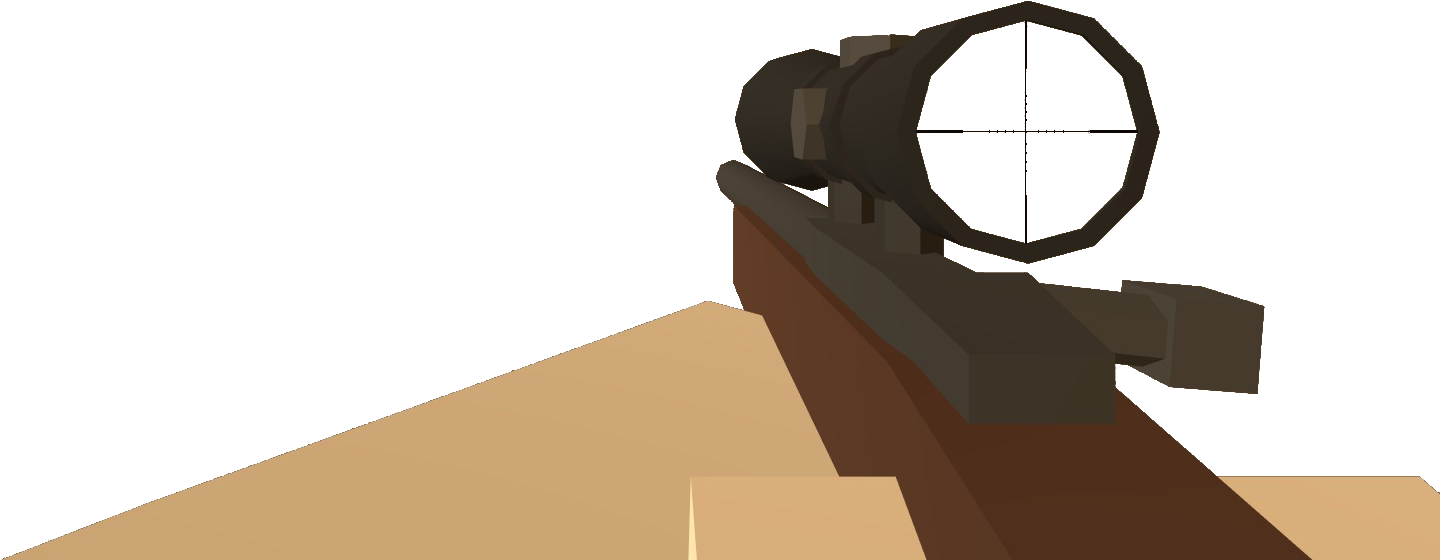 Schofield Sniper Scope - Unturned Sniper Png - (1600x900) Png Clipart Downl...