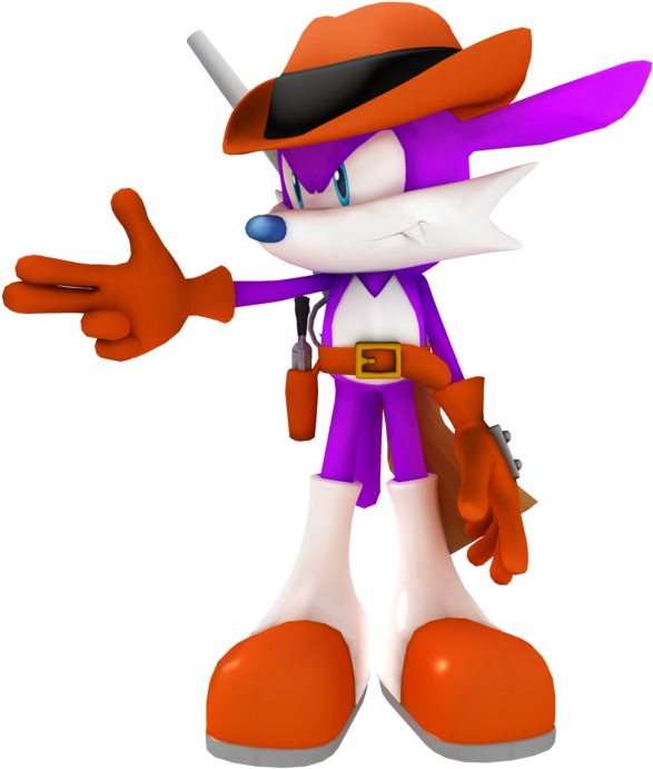 Fang The Sniper By Monochrome-mix - Fang The Sniper 3d (894x894)