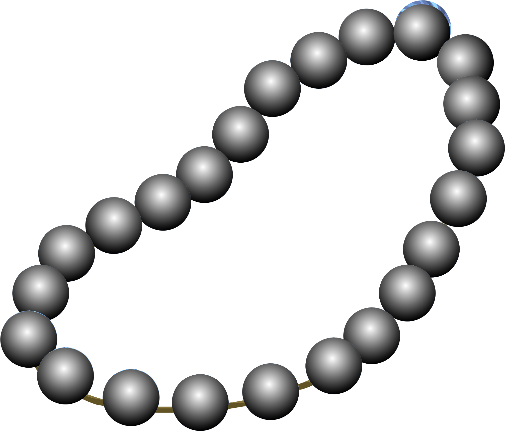 Necklace - Necklace Clipart Png (2400x2400)