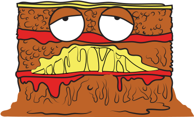 Lumpy Lasagna 2 - Cartoon (400x400)
