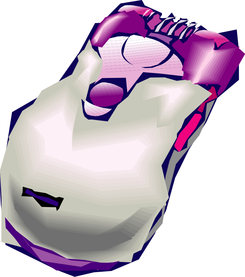 How To Set Use Mouse 04 Svg Vector - Gaming Mouse Clip Art (797x900)