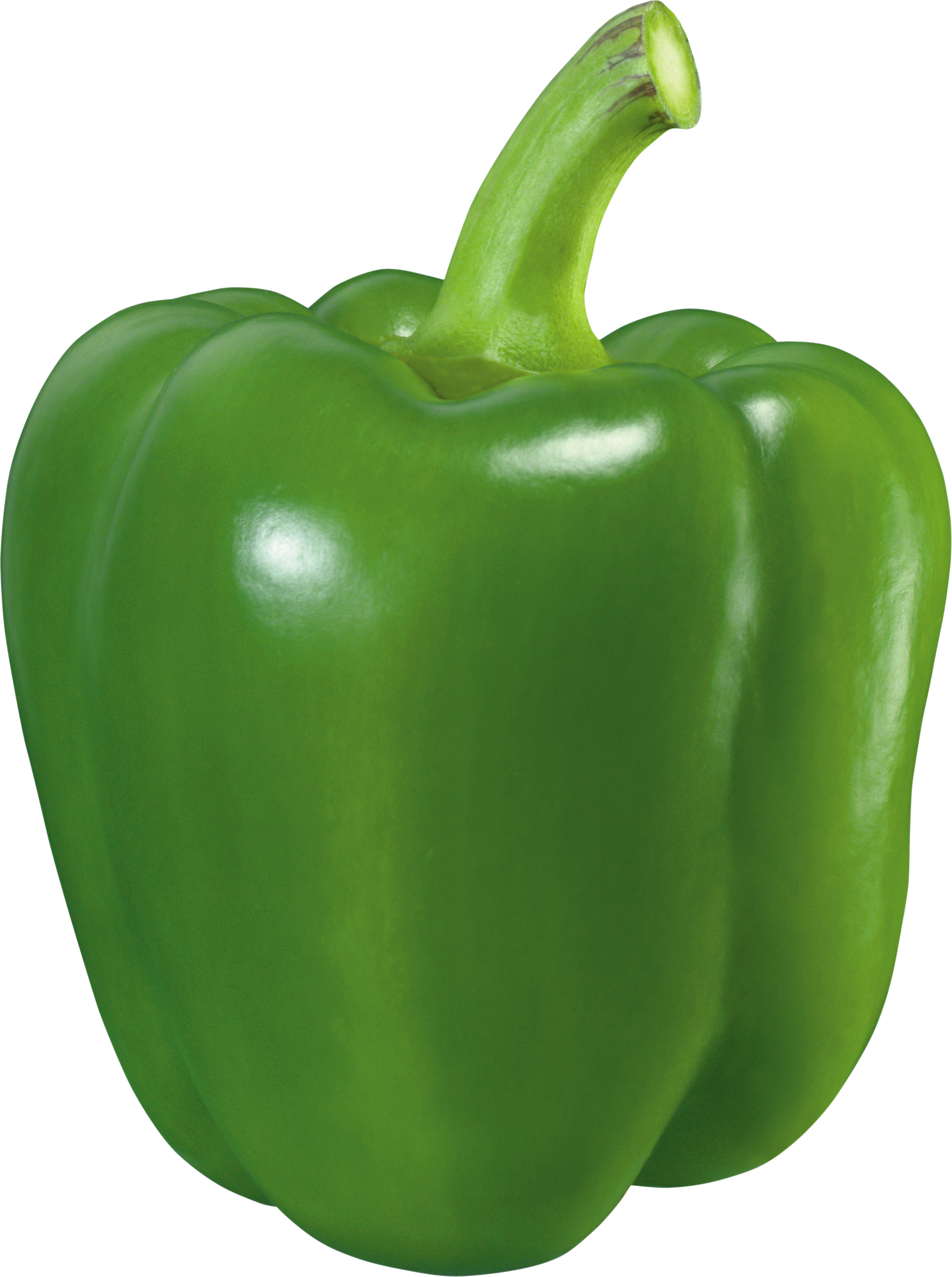 Pepper Clipart Green Object - Green Pepper Png (1929x2589)
