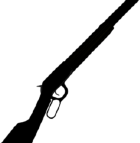 Shotgun Clipart Vector - Shoot First Shower Curtain (640x480)