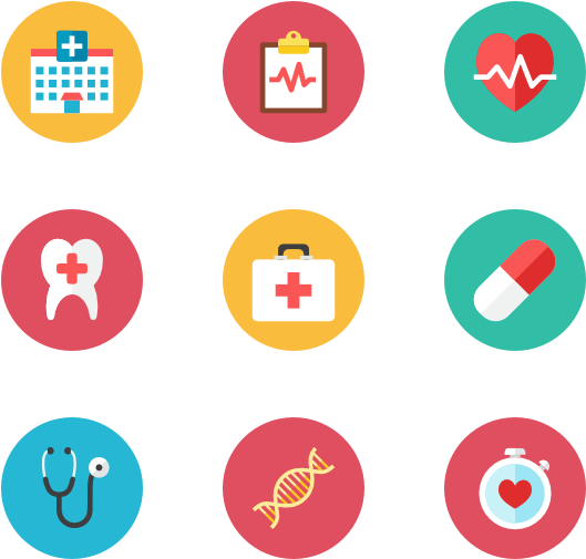 Health Icon - Health Flat Icon (600x564)