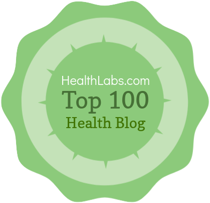 Top 100 Health Blog - Circle (446x443)
