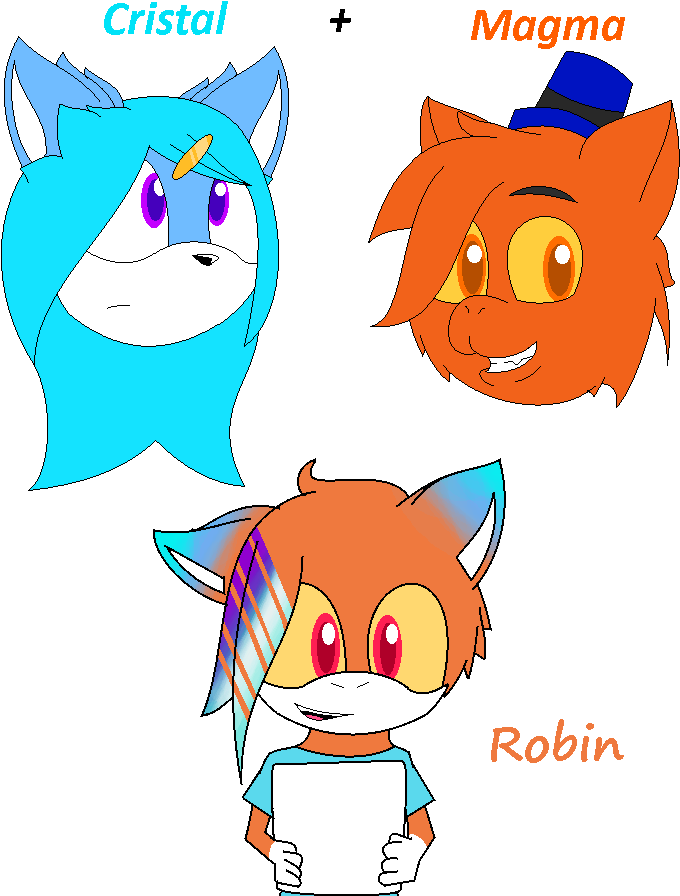 13 [cristal X Magma] By Xvannix - Cartoon (831x898)