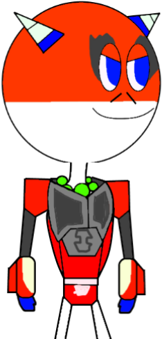 Magma Dragoon By Autonorush-gt - Cartoon (252x487)