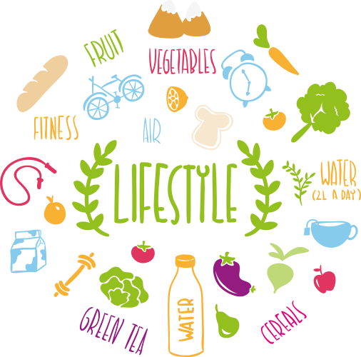 Eating Healthy Clip Art Download - Food Journal: Complete Diet, Health, And Weight Loss (506x500)