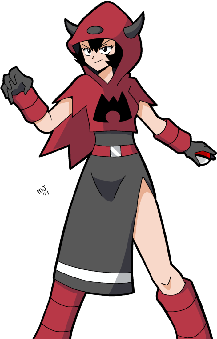 Magma Admin Courtney Would Like To Battle By Margaritataichou - Magma Admin Courtney Ruby (718x1114)