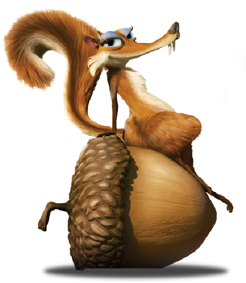 Scratte Portal - Girl Squirrel From Ice Age (600x600)