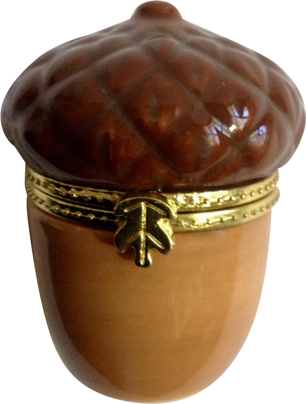 Retired Hmk Lic Trinket Box Acorn Harvest, Gathering - Earthenware (1560x1560)