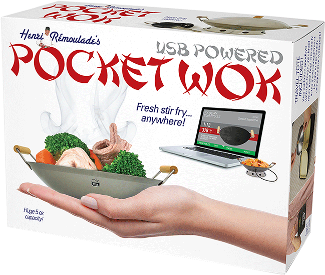 Pocket Wok<br>small Size - Fun Mothers Day Gifts (1000x860)