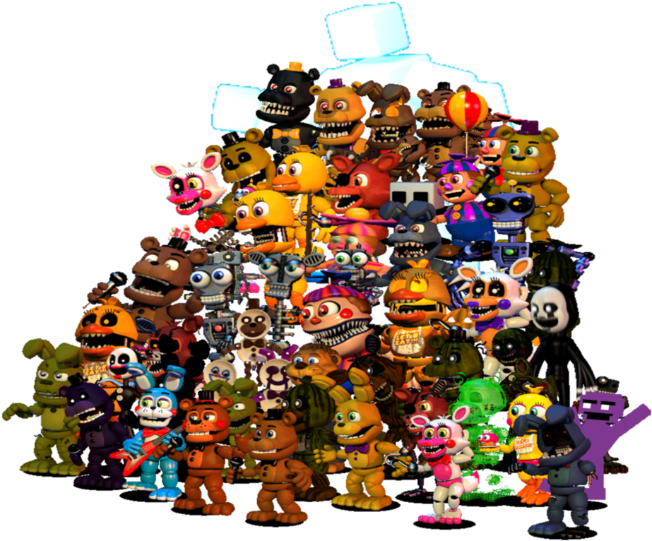 Freddy Y Sus Amigos By Pokemonfan56789 - Cartoon (1010x791)