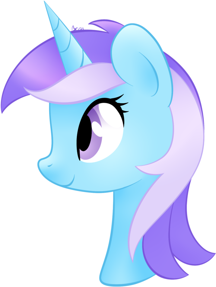Orcakisses, Bust, Diamond Mint, Part Of A Set, Pony, - Cartoon (1024x1024)
