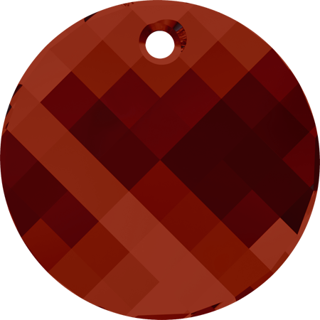 Swarovski 6621 18mm Twist Pendant Red Magma - Swarovski 6621 Twist Crystal Red Magma (450x450)