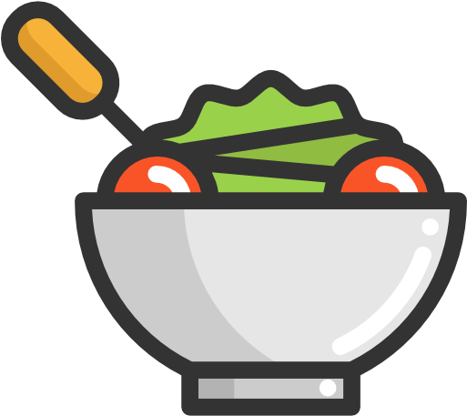 Salad Free Icon - Vector Salad Icon Png (512x512)