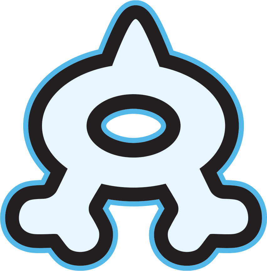 Villain Groups In Pokémon Aura - Pokemon Team Aqua Logo (852x863)
