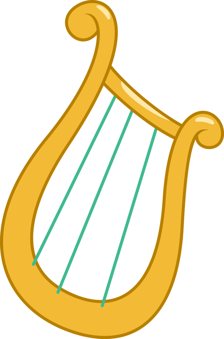 Lyra Heartstrings's Cutie Mark By Parcly-taxel - Lyra Mlp Cutie Mark (727x1099)