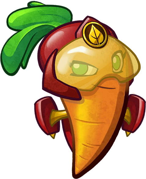 Beta-carrotina - Pvz Heroes Beta Carrotina (500x690)