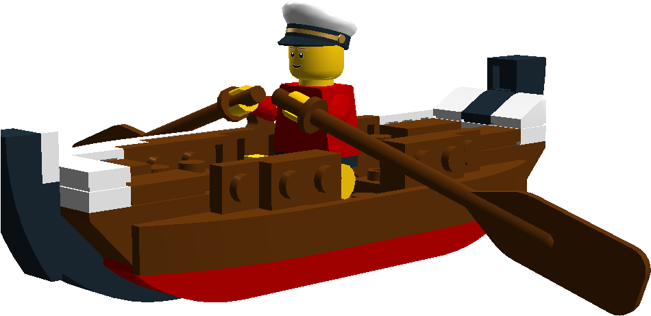 Rowboat - Rowboat Lego Png (993x568)