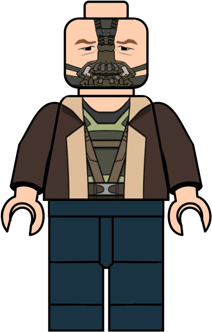 Lego Bane Minifigures, Decals $1 - Lego Batman 2: Dc Super Heroes (709x1127)