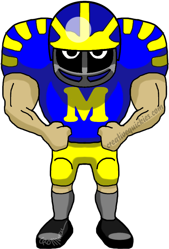 Ann Arbor Michigan Wolverines - American Football (752x940)