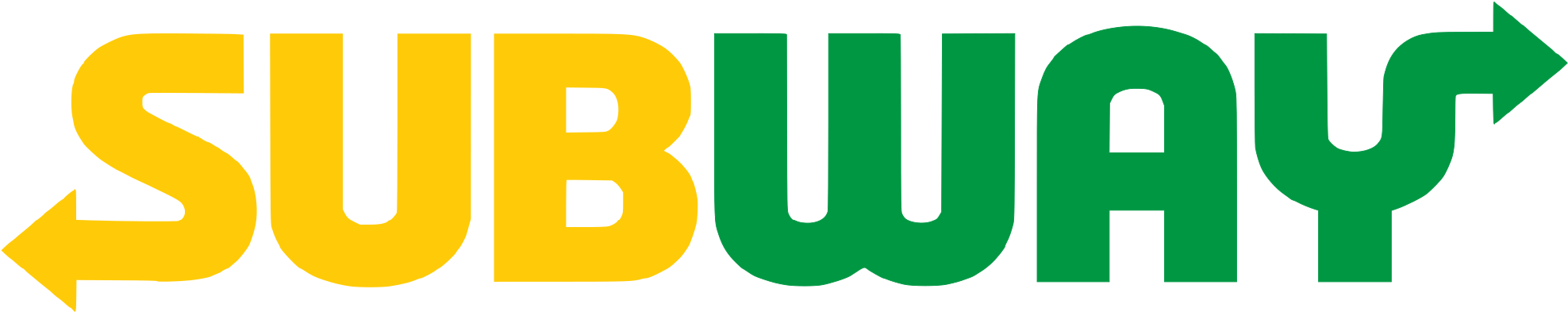 Subway Is Located In The University Pavilion - Subway Logo 2017 (2833x565)