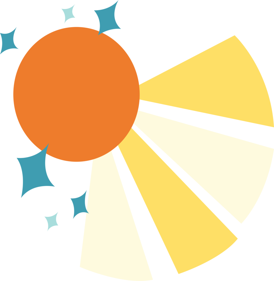 Sunburst's Cutie Mark By Illumnious - My Little Pony Sunburst Cutie Mark (883x905)