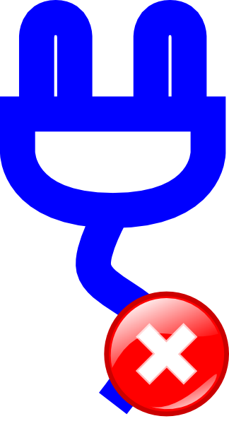 Unplug Clip Art At Clker - Unplug Icon (324x596)
