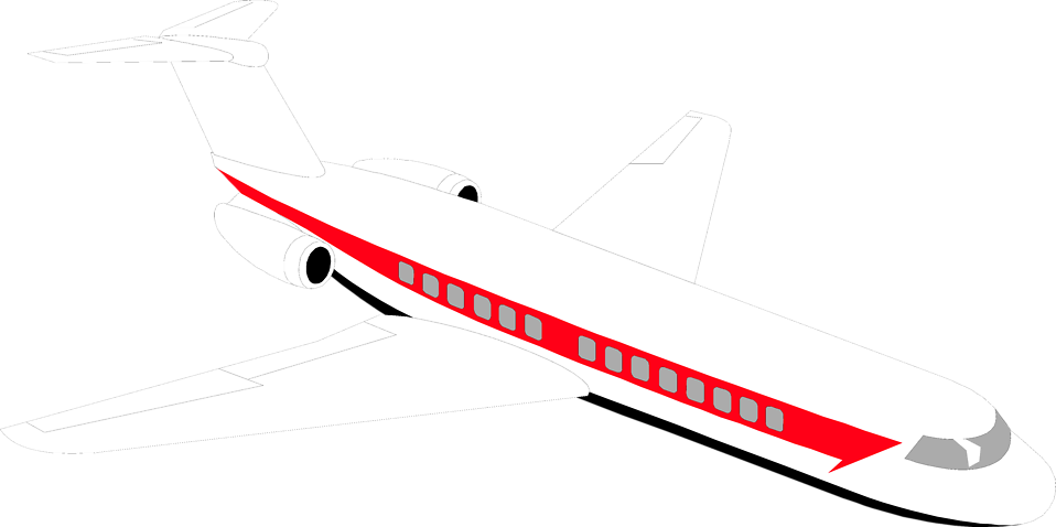 Concierge Air Charter Service Private Jet Charter Aircraft - Airplane Illustration Png (958x478)