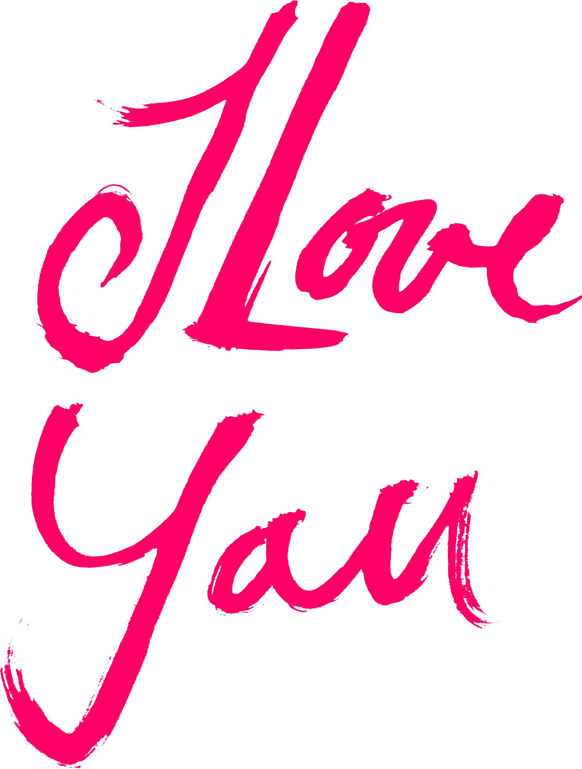 Free Download - Love You Png Text (1893x2500)