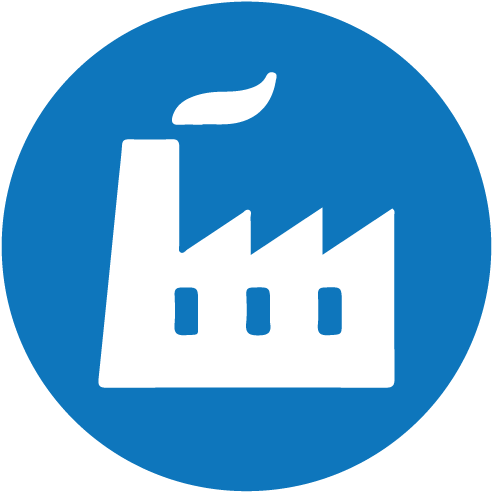 Windows 10 Enables The Manufacturing Industry - Manufacturing Icon (500x500)