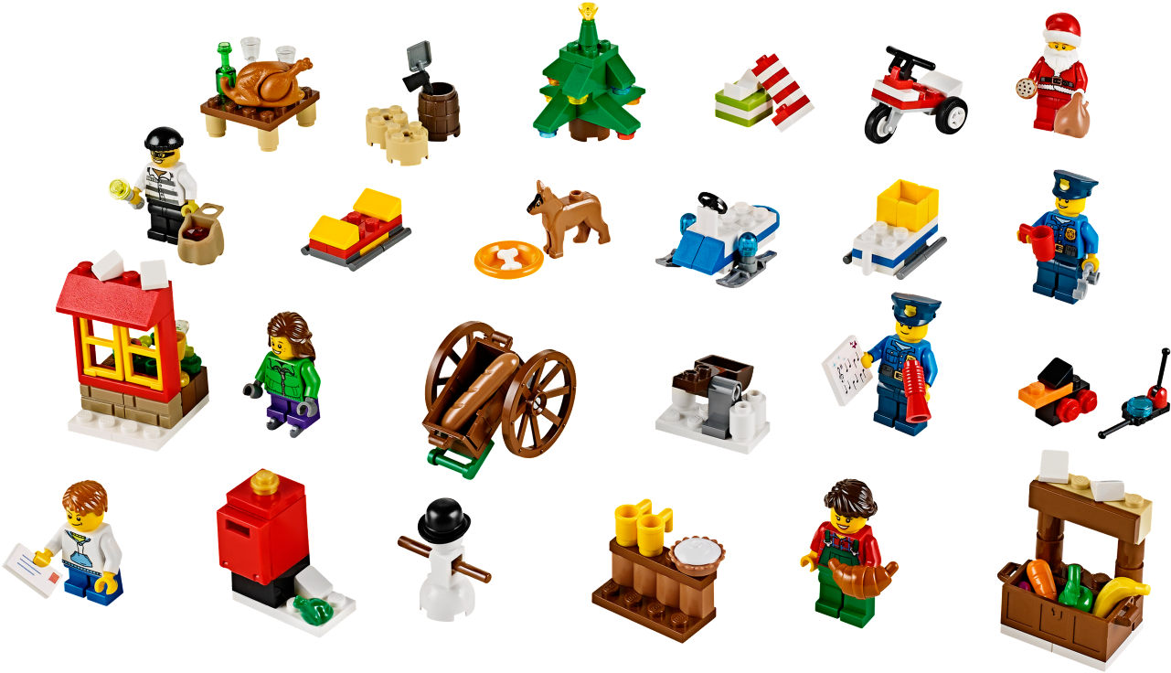 Lego Advent Calendars - Lego City 60063 Advent Calendar (1280x960)