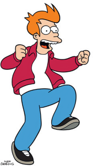 Philip J - Fry - Image - Philip Fry - Png Fry Futurama (300x538)
