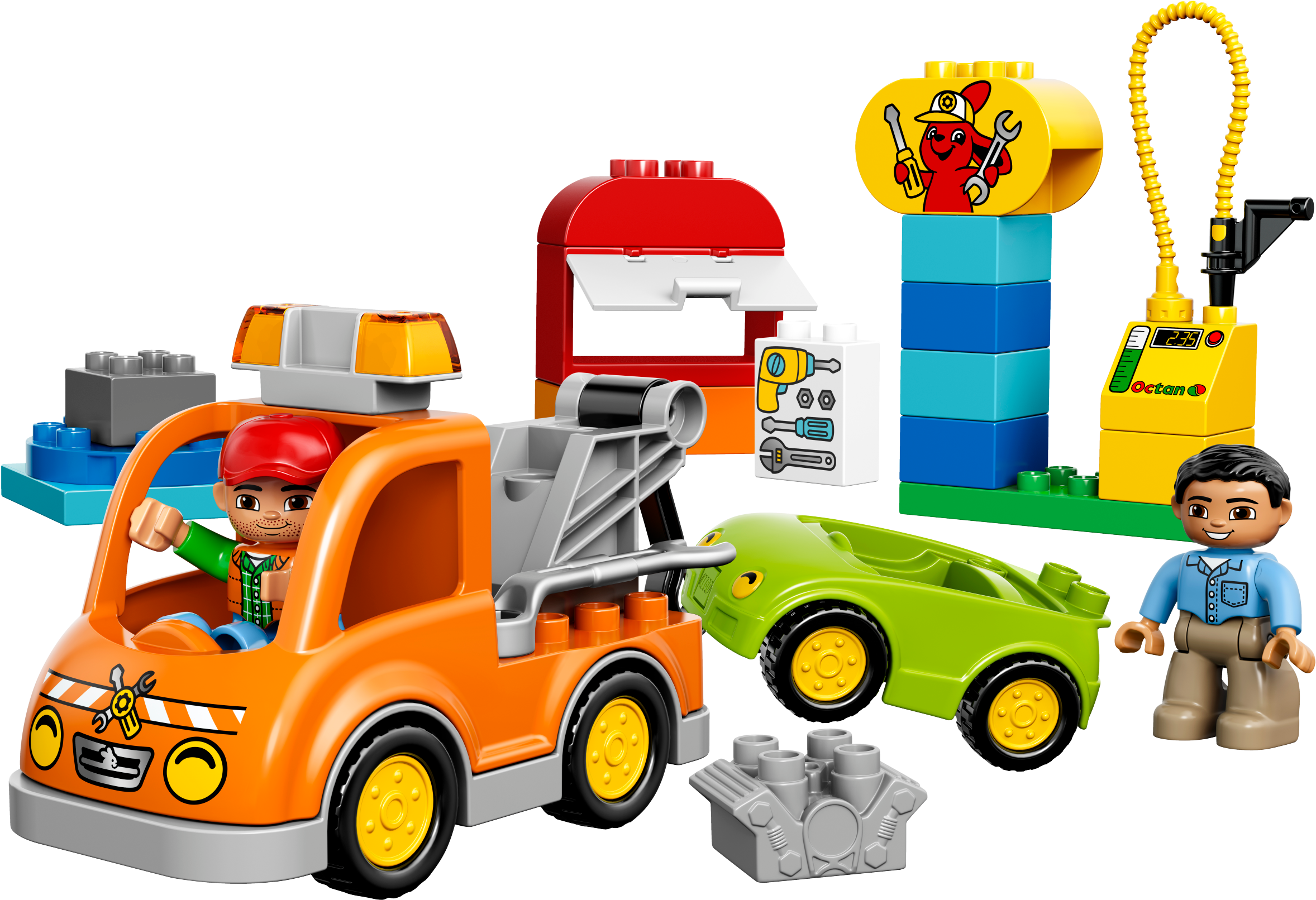 Tow Truck - Lego Duplo Tow Truck (2400x1800)