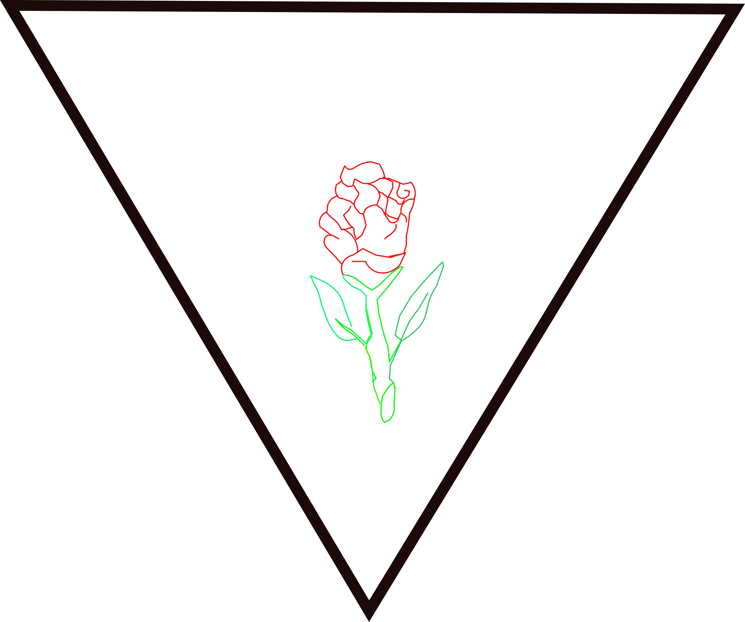 Rosa Y Triangulo - Triângulo Rosa Png (2400x2005)