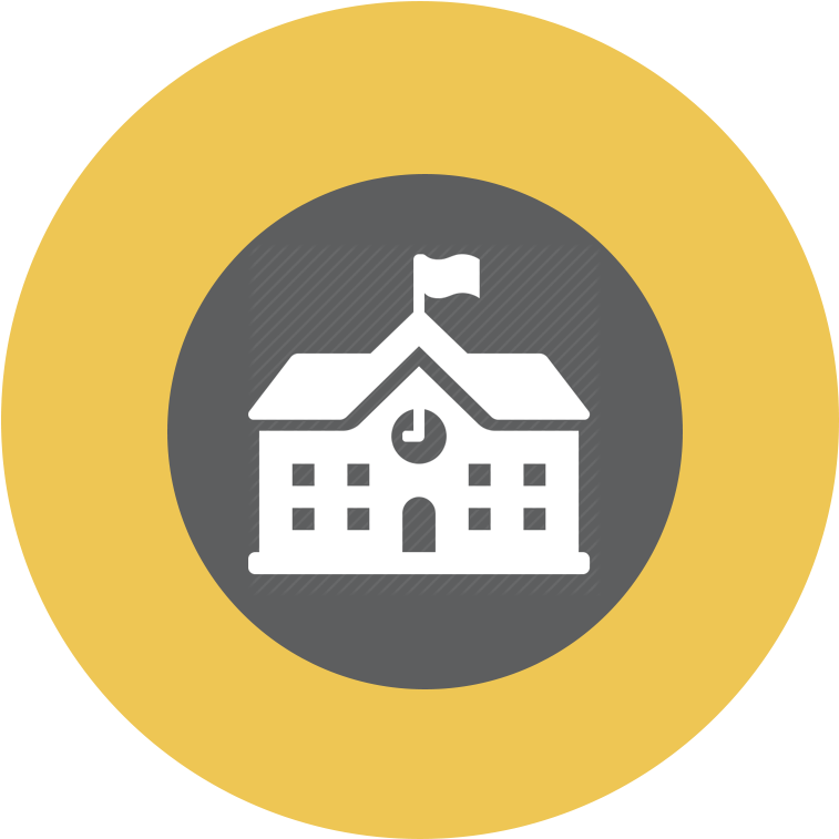 Schoolhouse Icon Png - World Map (820x806)