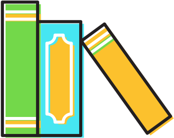 Book Shelf, Book Rack, Books Icon, Books Character - Book (512x512)