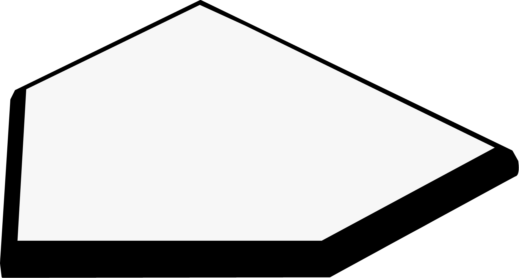 Home Plate Sprite 006 - Portable Network Graphics (1766x947)