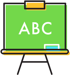 Board, College, School Board Icon, Schoolhouse Board - Tafel Symbol (512x512)
