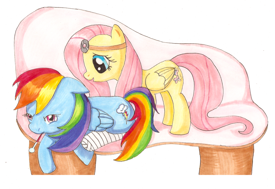 My Little Pony Xii - Fluttershy (900x618)