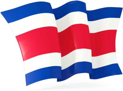 Illustration Of Flag Of Costa Rica - Costa Rica Flag Png (640x480)
