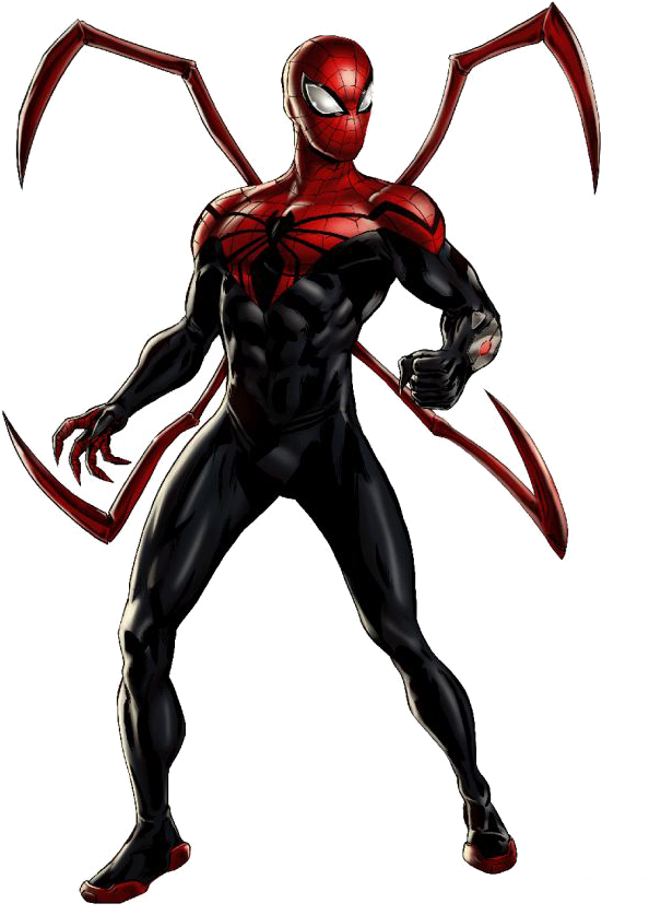 X Men Evolution Coloring Pages Download - Superior Spider Man Costume (657x850)