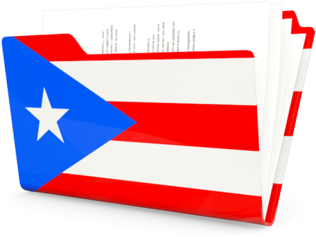 Illustration Of Flag Of Puerto Rico - Portable Network Graphics (640x480)