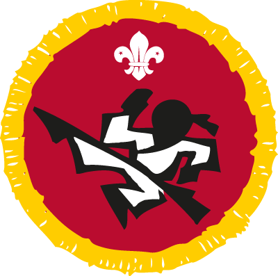 Litter Clipart Boy Scout Leader - Cubs Global Issues Badge (400x397)
