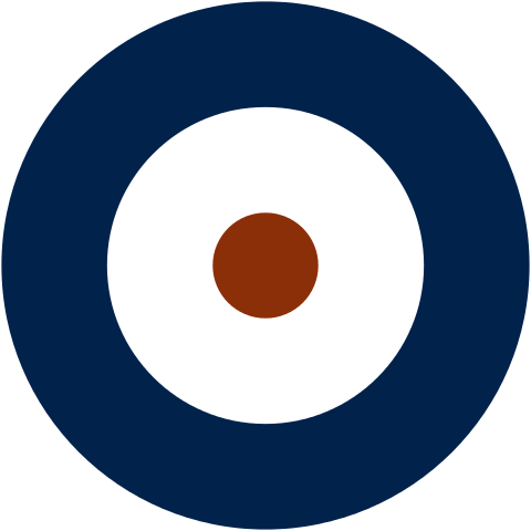 Even The Mighty Raf Was Hardly In Good Shape During - Raf Roundels Ww2 (480x480)