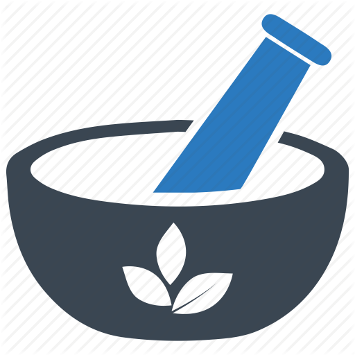 Medicine Clipart Alternative Medicine - Mortar And Pestle Png (512x512)